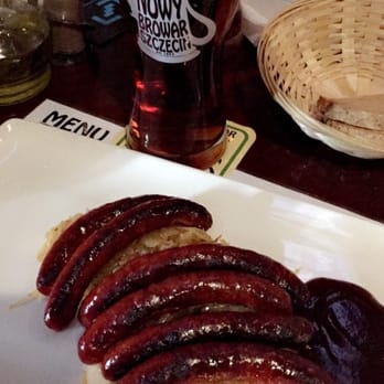 Nowy Browar - Polish roasted sausage - Sports Bars Near Me - Szczecin, DS