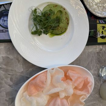 Gordon Ramsay at The Carnaby - Pea guac - British Near Me - Anaheim, California