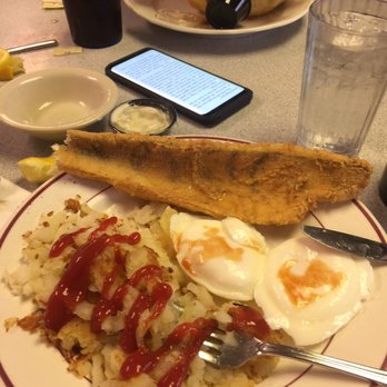 Cottage Cafe - Walleye and eggs/ Taco Salad - Breakfast & Brunch Near Me - Madison, Wisconsin