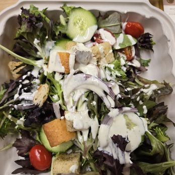Hill Station - Side salad with ranch - Bars Near Me - Little Rock, Arkansas
