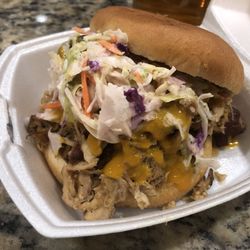King P M - BBQ with slaw