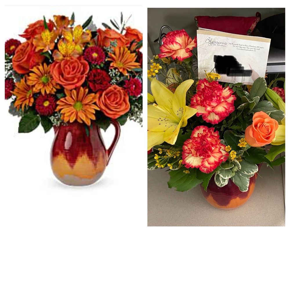 Blossoms of Windham - What I ordered vs what was received - Florists Near Me - Windham, Maine Blossoms of Windham - What I ordered vs what was received - Florists Near Me - Windham, Maine