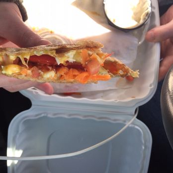 Fuze Food - Inside the Extreme veggie quesadilla. - Donairs Near Me - Invermere, British Columbia Fuze Food - Inside the Extreme veggie quesadilla. - Donairs Near Me - Invermere, British Columbia