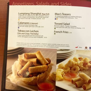 Max's Restaurant - Dillingham - menu - Filipino Near Me - Honolulu, Hawaii