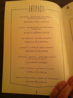 Menu photo 4 Esatto Rome, RM