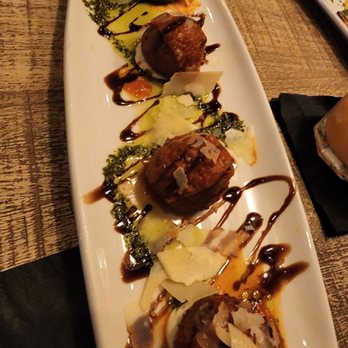 The Foundry - Eggplant meatballs - Lounges Near Me - Pompano Beach, Florida