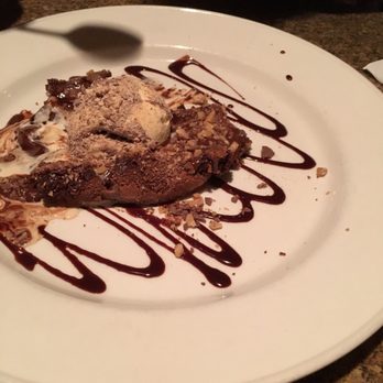 Chart House - Lava cake...it wasn't properly baked and so collapsed before coming to our table. - Seafood Near Me - Stateline, Nevada