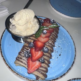 My Cafe and Lounge - Blinchik with Nutella and Banana - Cafes Near Me - Glendale, California