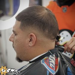 Fade Factory barbershop - Drop fade cut by Nava
