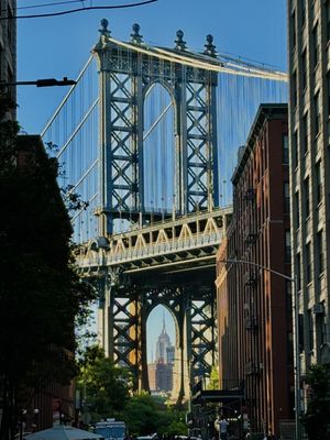DUMBO Manhattan Bridge View by null