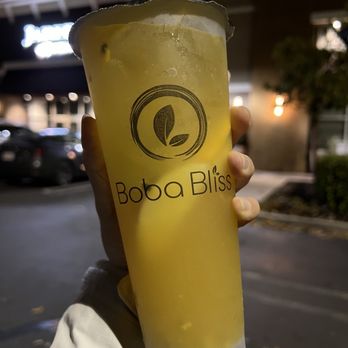 Boba Bliss - Tropical Passion Tea - Bubble Tea Near Me - Mountain View, California