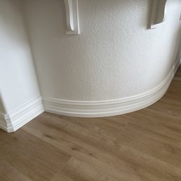 Kitchen island baseboard Kitchen island baseboard