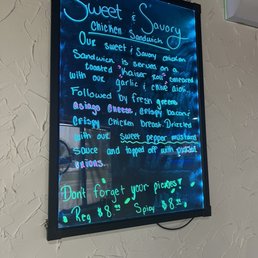 Menu special