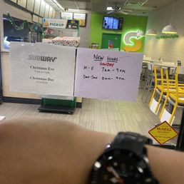 Should be open for 10 more minutes Should be open for 10 more minutes