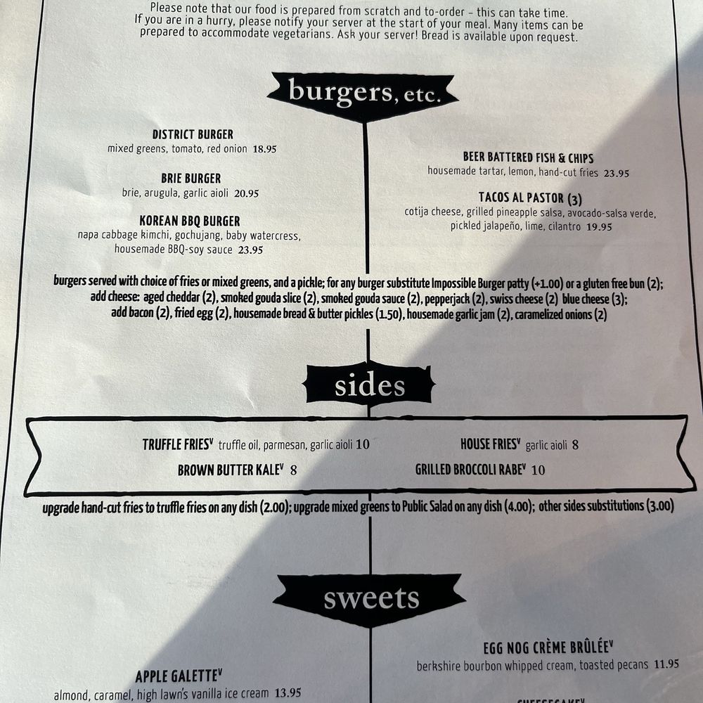 District Kitchen & Bar - New American Near Me - Pittsfield, Massachusetts District Kitchen & Bar - New American Near Me - Pittsfield, Massachusetts