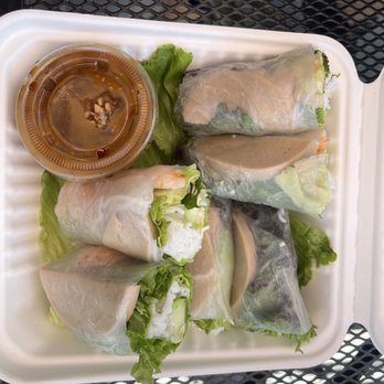 TNK Vegan Cafe - Spring rolls...all vegan. - Vegan Near Me - Modesto, California TNK Vegan Cafe - Spring rolls...all vegan. - Vegan Near Me - Modesto, California