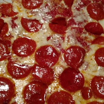 Pietro's Pizzaria - Sicilian with pepperoni, nice crispy edges - Pizza Near Me - Pittsburgh, Pennsylvania Pietro's Pizzaria - Sicilian with pepperoni, nice crispy edges - Pizza Near Me - Pittsburgh, Pennsylvania