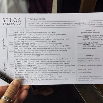 Silos Baking - Silos Menu - Cupcakes Near Me - Waco, Texas