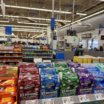 Walmart Supercenter - Inside looking towards registers - Department Stores Near Me - Lake Saint Louis, Missouri