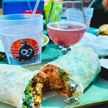 What's Crackin Cafe - Buffalo Chicken Wrap and Blueberry Lemonade Mimosa - Breakfast & Brunch Near Me - Mesa, Arizona What's Crackin Cafe - Buffalo Chicken Wrap and Blueberry Lemonade Mimosa - Breakfast & Brunch Near Me - Mesa, Arizona