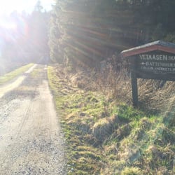 Vetaåsen Skanse - Start the walk from here (Batterivegen)