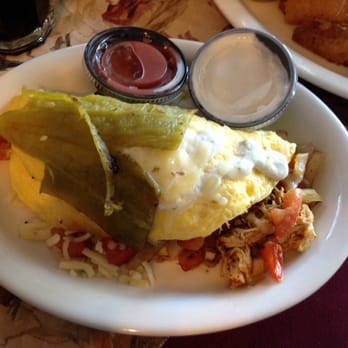 Wild Huckleberry - Chicken Ranchero omelette. Spectacular! - Breakfast & Brunch Near Me - Wenatchee, Washington