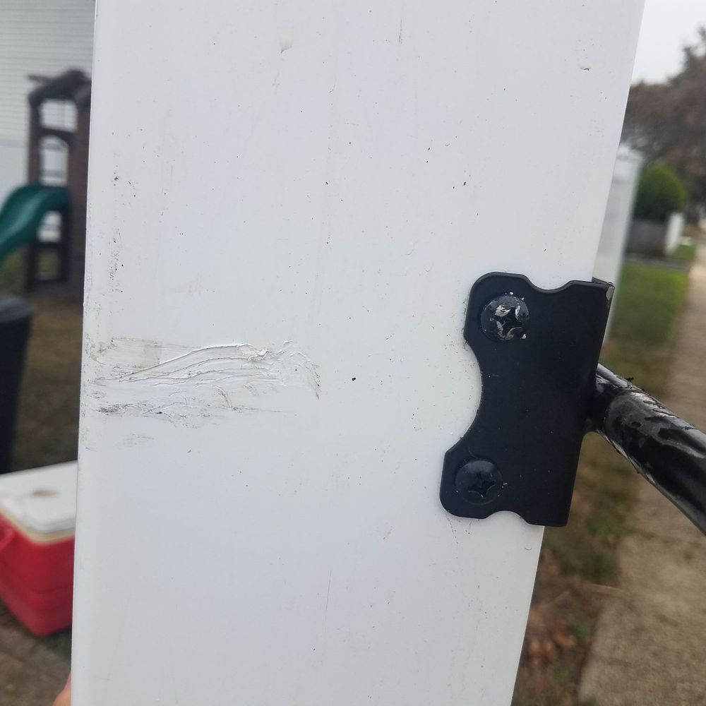 Rose Fence Inc - 3 weeks after getting the fence this is the gate - Fences & Gates Near Me - Freeport, New York Rose Fence Inc - 3 weeks after getting the fence this is the gate - Fences & Gates Near Me - Freeport, New York