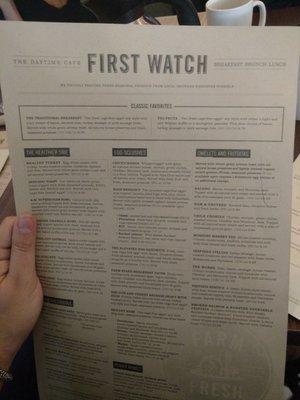 Menu photo 8 First Watch Ft. Myers, FL Menu photo 8 First Watch Ft. Myers, FL