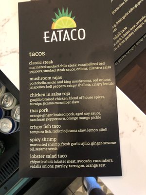 Menu photo 7 EATACO Northbrook, IL