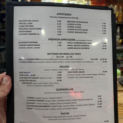 The Break Room Bar and Grill - Menu 10/04/2026