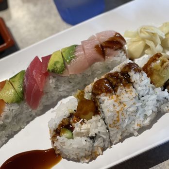 Hanabi Sushi - Rainbow Roll and Tempura Roll - Sushi Bars Near Me - Martinez, California Hanabi Sushi - Rainbow Roll and Tempura Roll - Sushi Bars Near Me - Martinez, California