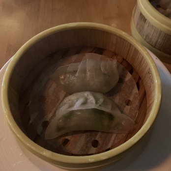 Harmony Restaurant - Pea Shoot Dumpling - very light and refreshing, not greasy. - Chinese Near Me - Mill Valley, California