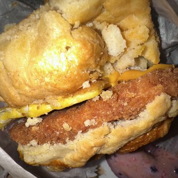 Biscuits N' Porn - Cheddar biscuit chicken sandwich - Gas Stations Near Me - Nags Head, North Carolina