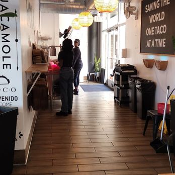 Tacotarian San Diego - Parking lot entrance/ exit & kitchen staff pick up area. - Tacos Near Me - San Diego, California