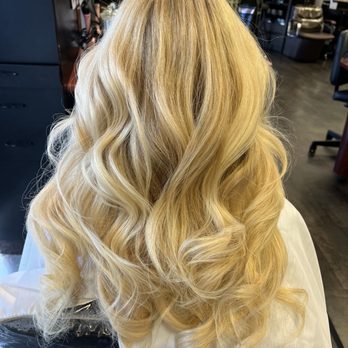 George Oliveri Hair Design - Rene's perfect curls! - Nail Salons Near Me - Long Beach, California