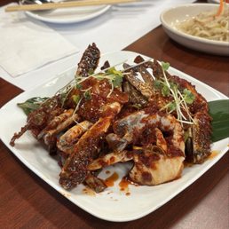 Spicy marinated crab Spicy marinated crab