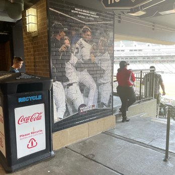Rate Field - Love how they have added pictures of important moments like these around the park! - Stadiums & Arenas Near Me - Chicago, Illinois