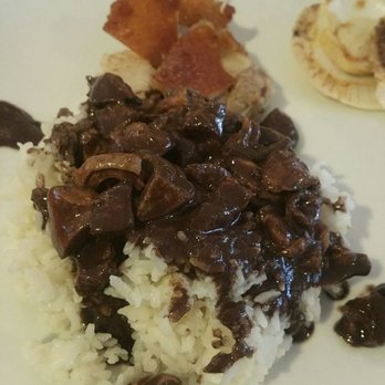 Breakthrough - Dinuguan over rice... with crispy lechon. - Seafood Near Me - Iloilo City, ILI Breakthrough - Dinuguan over rice... with crispy lechon. - Seafood Near Me - Iloilo City, ILI