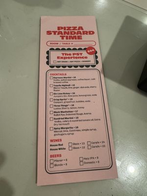 Menu photo 1 Pizza Standard Time Mendocino, CA Menu photo 1 Pizza Standard Time Mendocino, CA