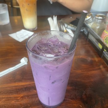 Kihei Caffe Lahaina - ube latte - Breakfast & Brunch Near Me - Lahaina, Hawaii Kihei Caffe Lahaina - ube latte - Breakfast & Brunch Near Me - Lahaina, Hawaii