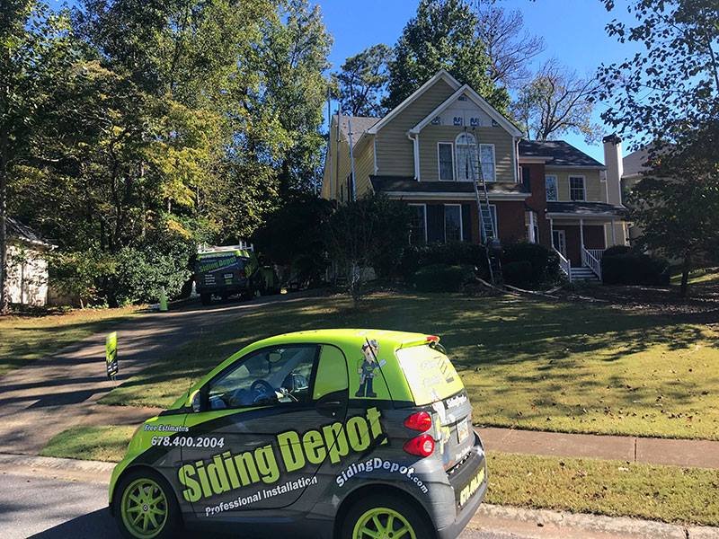 Slide of Siding Depot