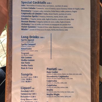Nessun Dorma - "Can I get the Rosemary (cocktail) please?" "It's very strong." "Great." - Tapas/Small Plates Near Me - Manarola, SP