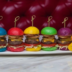 Sugar Factory - Raibow Sliders will brighten your day!