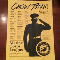 Marine Corps League - Menu
