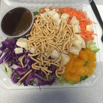 Griffin Grill - Chinese chicken salad- so pretty! - American Near Me - Santa Ana, California