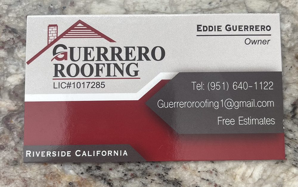 Slide of Guerrero Roofing