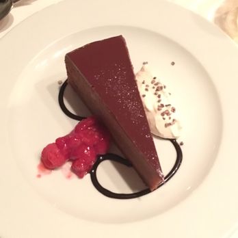 Wallsé - Summer 2017 RW dinner dessert: Sachertorte. Very delicious! Not too sweet, might be a little dry to some people. - Austrian Near Me - New York, New York Wallsé - Summer 2017 RW dinner dessert: Sachertorte. Very delicious! Not too sweet, might be a little dry to some people. - Austrian Near Me - New York, New York
