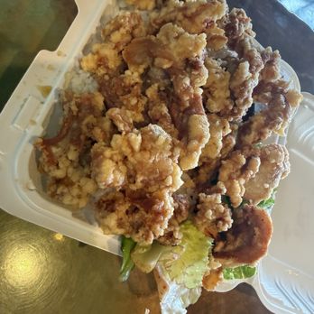 Teriyaki Stop - Spicy fried chicken plate - Japanese Near Me - Sacramento, California Teriyaki Stop - Spicy fried chicken plate - Japanese Near Me - Sacramento, California