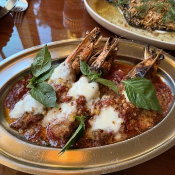 San Sabino - Shrimp Parm and halibut - Italian Near Me - New York, New York San Sabino - Shrimp Parm and halibut - Italian Near Me - New York, New York