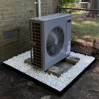 RVA Heating & Cooling - Brand new Trane inverter cold weather heat pump - Heating & Air Conditioning/HVAC Near Me - Rockville, Virginia